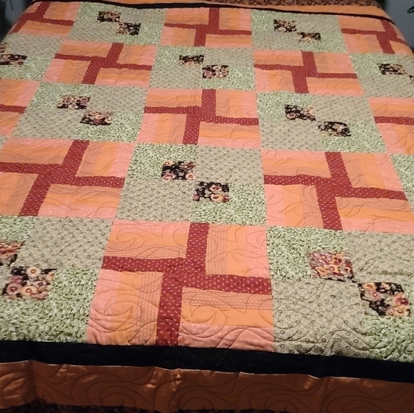 Other - Handmade quilt "Chelsea Market" pattern, 93×93